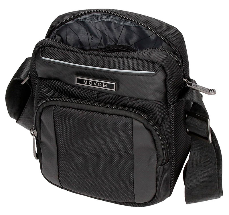 Movom Muška torba 19cm Clark Black 57550 - pogled 4