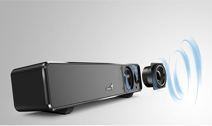 Genius SoundBar 100 - 2.0 zvučnici - pogled 4