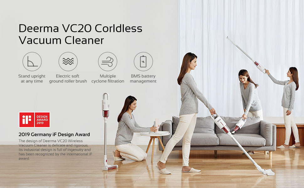 Bežični Usisivač Deerma VC20 - Modularni, Štapni model - pogled 4