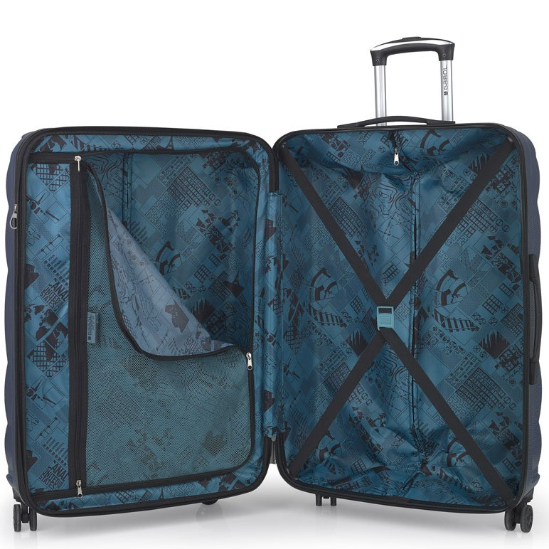 Veliki proširivi ABS kofer sa 4 točka Gabol London 119447-03 - pogled 4