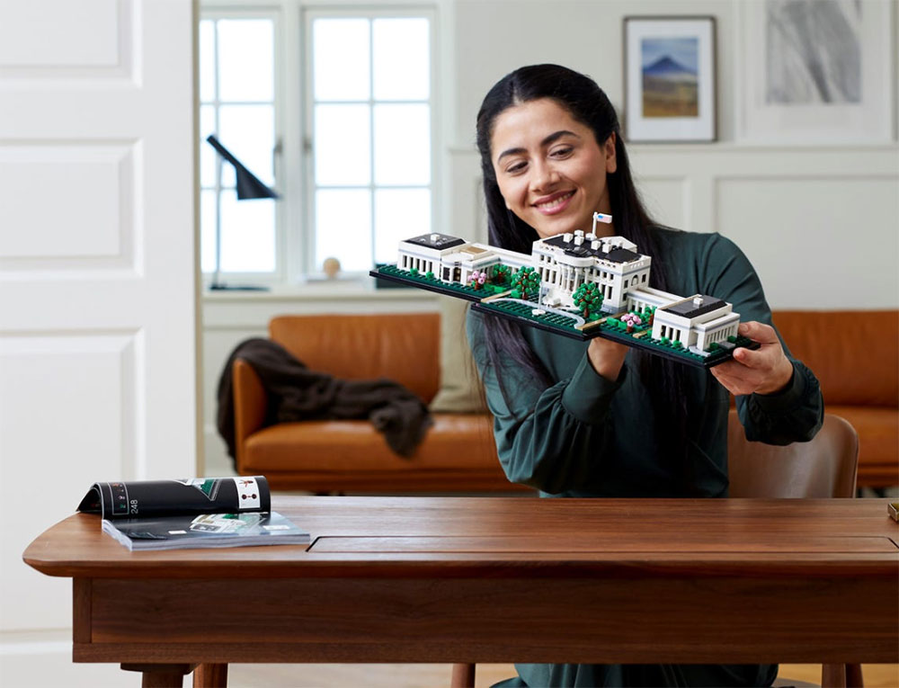 LEGO® Kocke - Architecture - Bela kuća 21054 - pogled 4