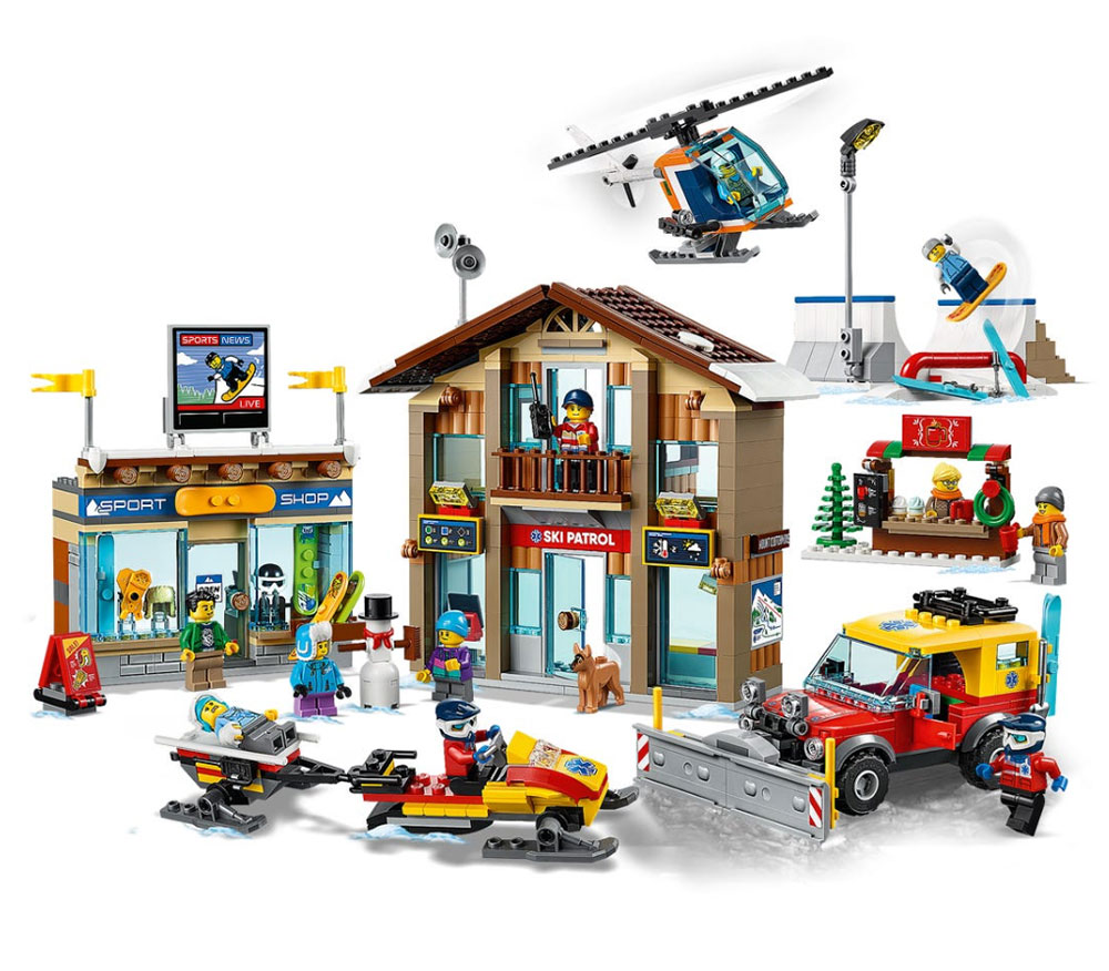 LEGO® Kocke - City - Skijalište 60203 - pogled 4