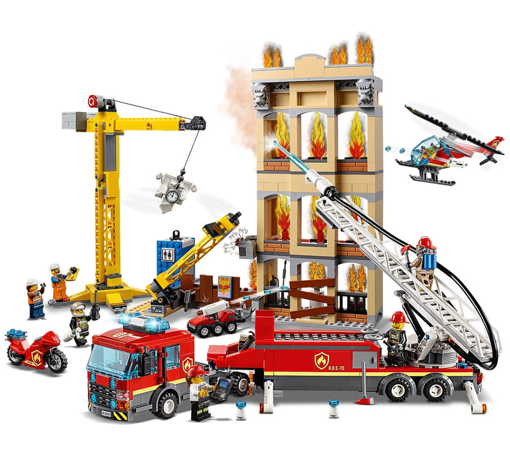 LEGO® Kocke - City - Vatrogasna brigada 60216 - pogled 4