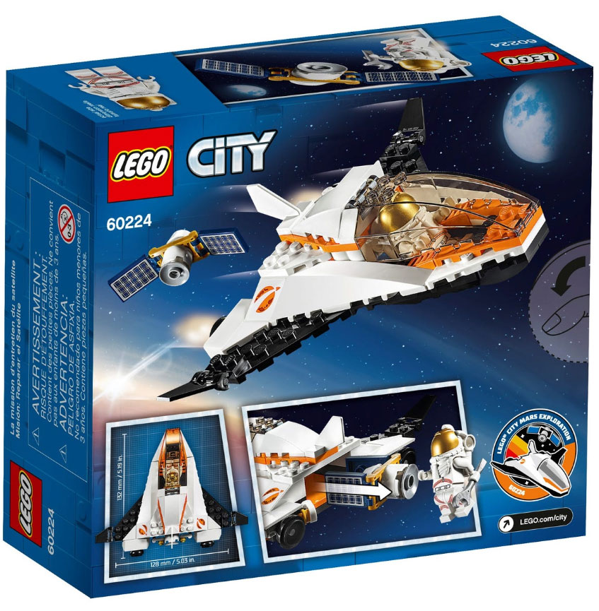 LEGO® Kocke - City - Misija popravke satelita 60224 - pogled 4