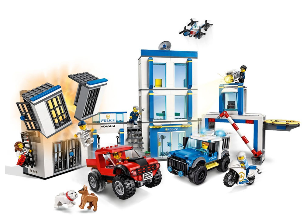 LEGO® City Kocke - Policijska stanica 60246 - pogled 4