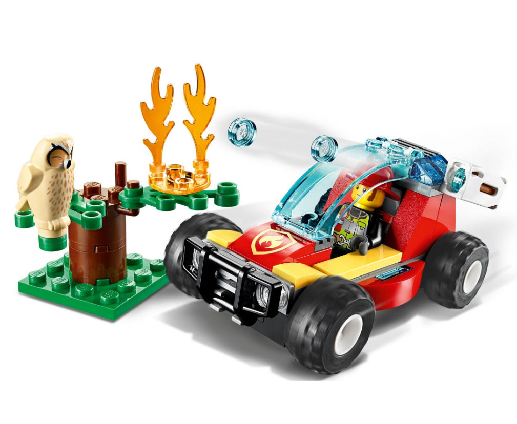 LEGO® City Kocke - Vatrogasci - Šumski požar 60247 - pogled 4