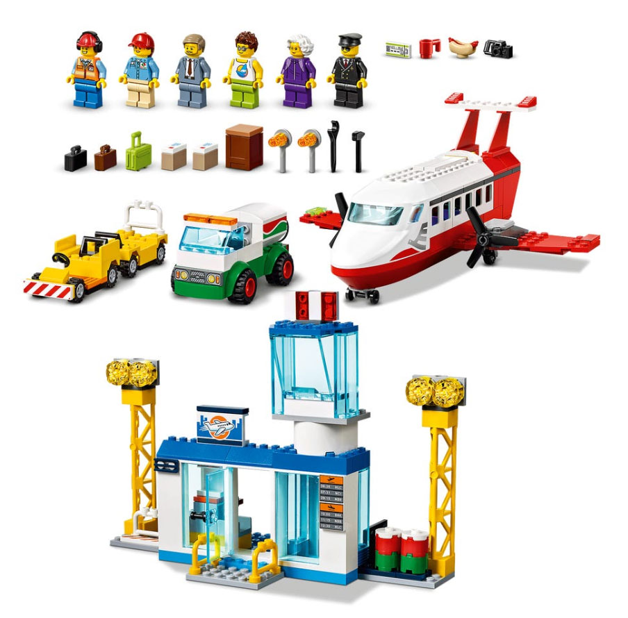 LEGO® City Kocke - Gradski aerodrom 60261 - pogled 4