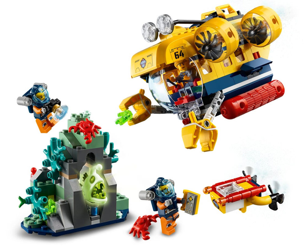 LEGO® City Kocke Podmornica za okeanska istraživanja 60264 - pogled 4