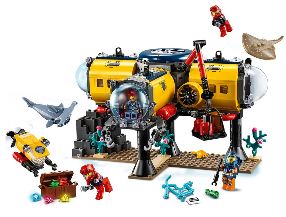 LEGO® City Kocke Podvodna istraživačka baza 60265 - pogled 4