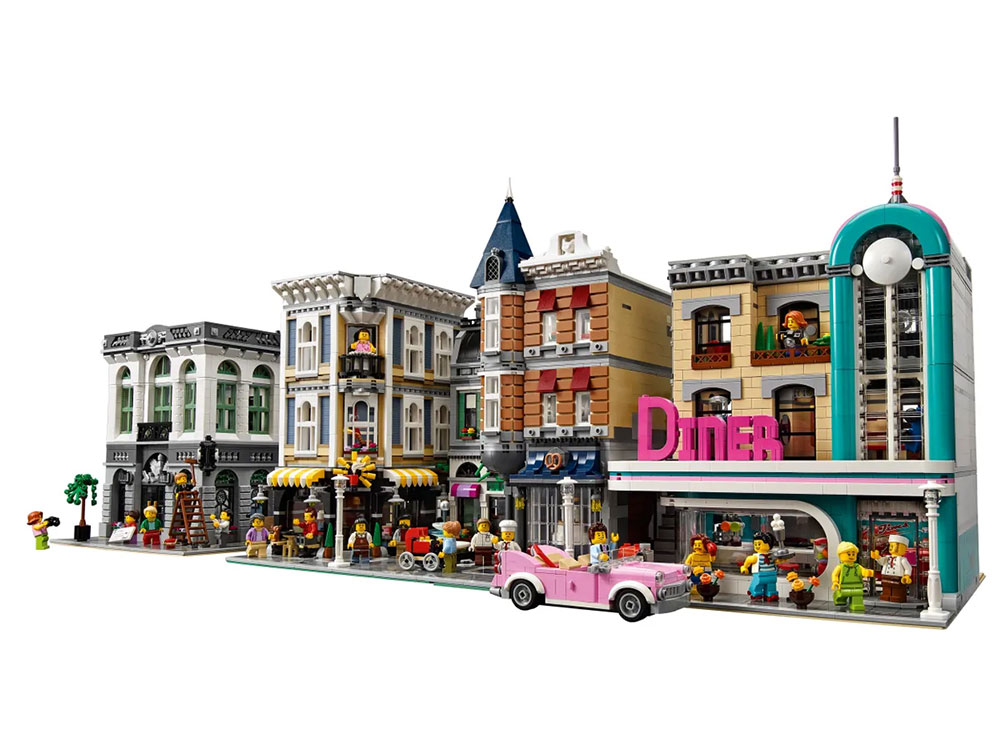 LEGO® Creator Kocke Gradski restoran 10260 - pogled 4