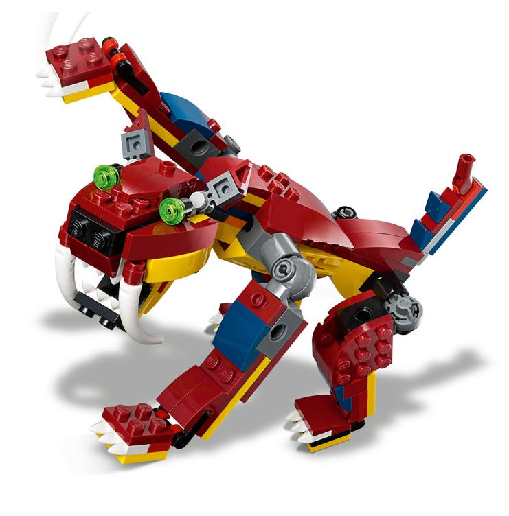 LEGO® Creator Kocke 3u1 Plameni zmaj 31102 - pogled 4