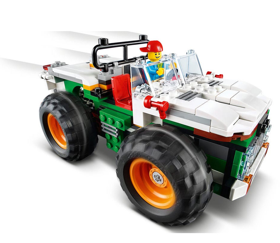 LEGO® Creator Kocke 3u1 Džinovski hamburger kamion 31104 - pogled 4