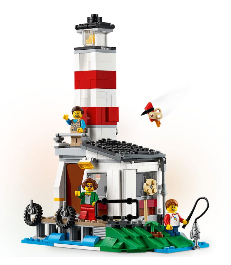 LEGO® Creator Kocke 3u1 Porodični odmor u kamp prikolici 31108 - pogled 4
