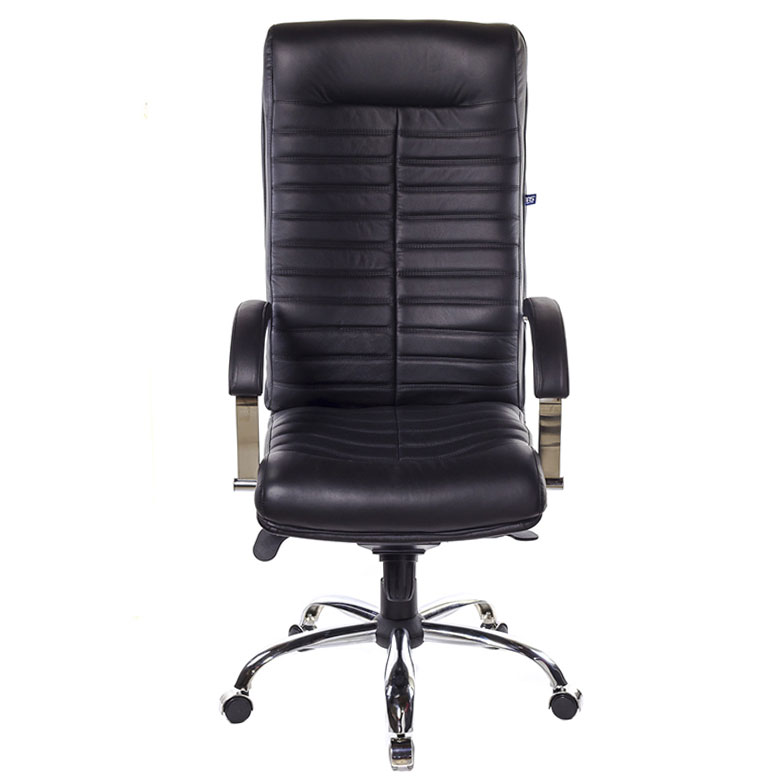 Kancelarijska stolica presvučena prirodnom kožom Nowy Styl Orion LE-A - pogled 4