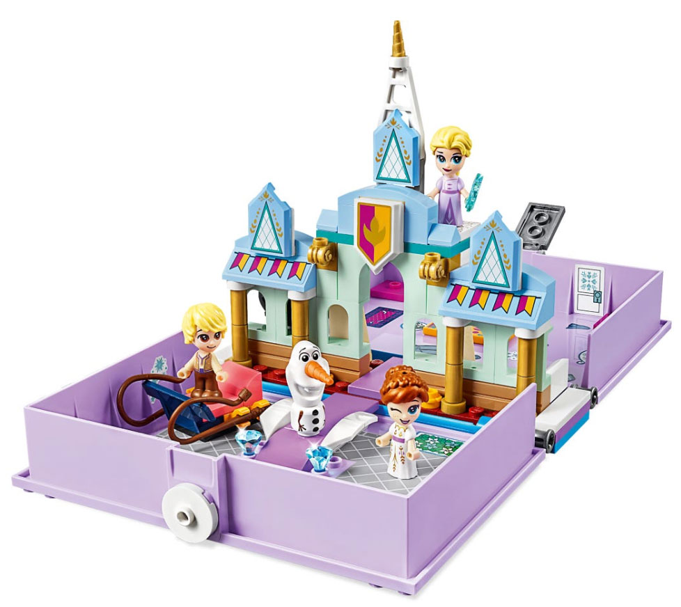 LEGO® Disney Kocke - Anina i Elzina knjiga avantura 43175 - pogled 4