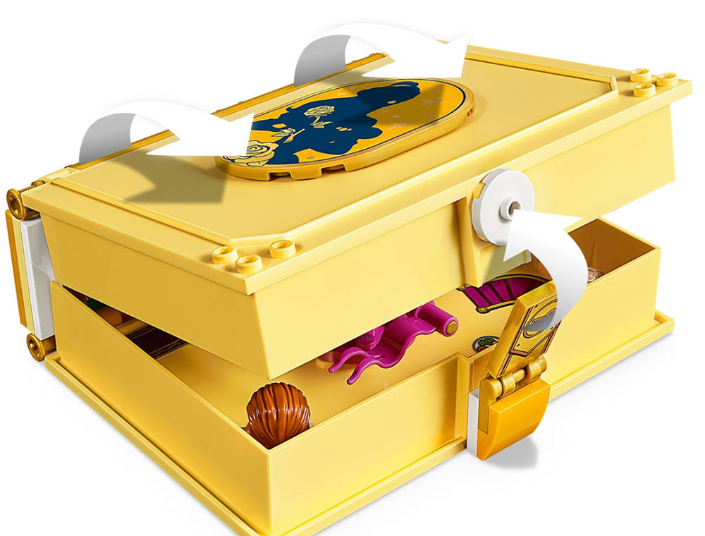 LEGO® Disney Kocke - Belina knjiga avantura 43177 - pogled 4