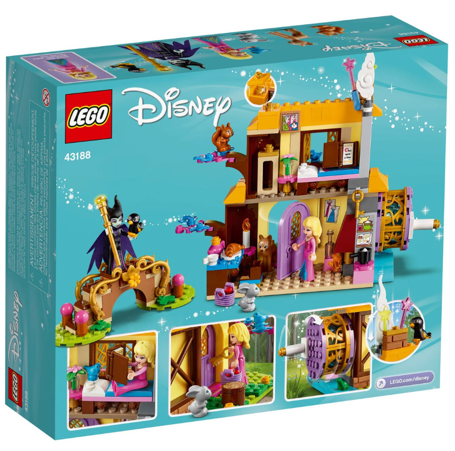 LEGO® Disney Kocke - Aurorina šumska koliba 43188 - pogled 4