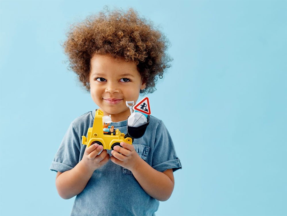 LEGO® DUPLO® Kocke - Buldožer 10930 - pogled 4