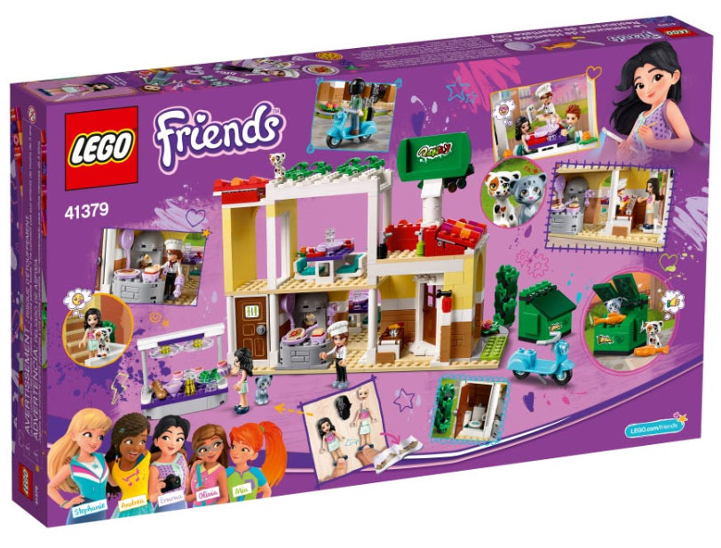 LEGO® FRIENDS Kocke Restoran Hartlejk Sitija 41379 - pogled 4