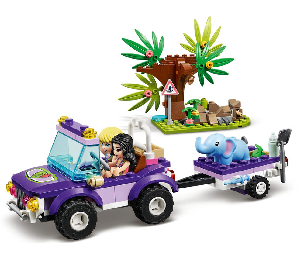 LEGO® FRIENDS Kocke Spasavanje slončeta 41421 - pogled 4