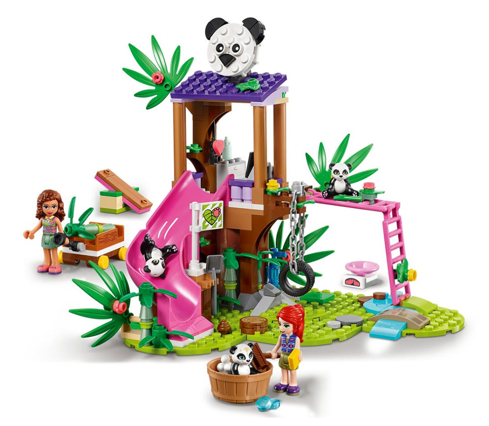 LEGO® FRIENDS Kocke Panda kućica u džungli 41422 - pogled 4