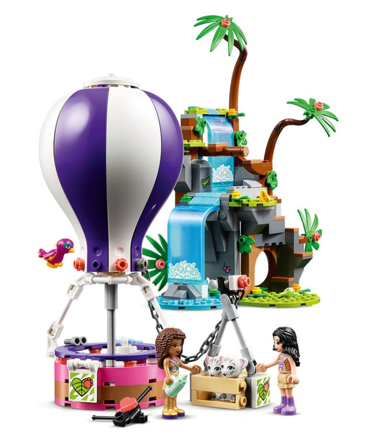 LEGO® FRIENDS Kocke Spasavanje tigrova balonom 41423 - pogled 4