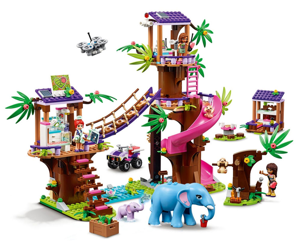 LEGO® FRIENDS Kocke Spasilačka baza u džungli 41424 - pogled 4