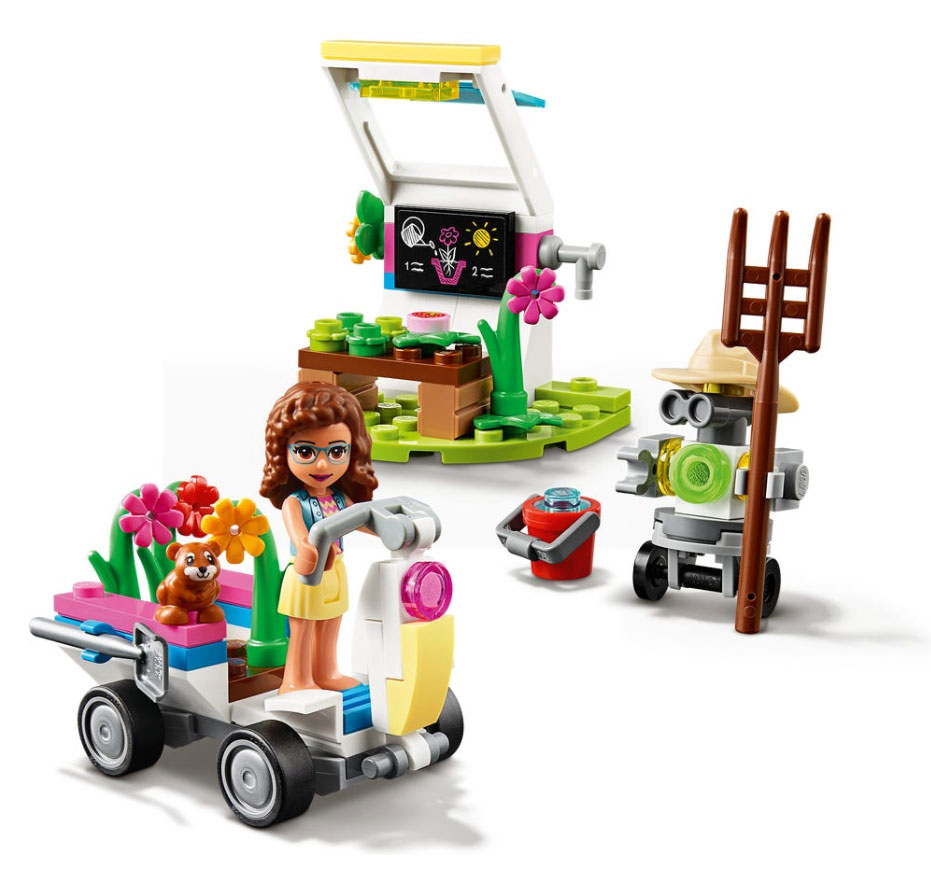 LEGO® FRIENDS Kocke Olivijina cvetna bašta 41425 - pogled 4