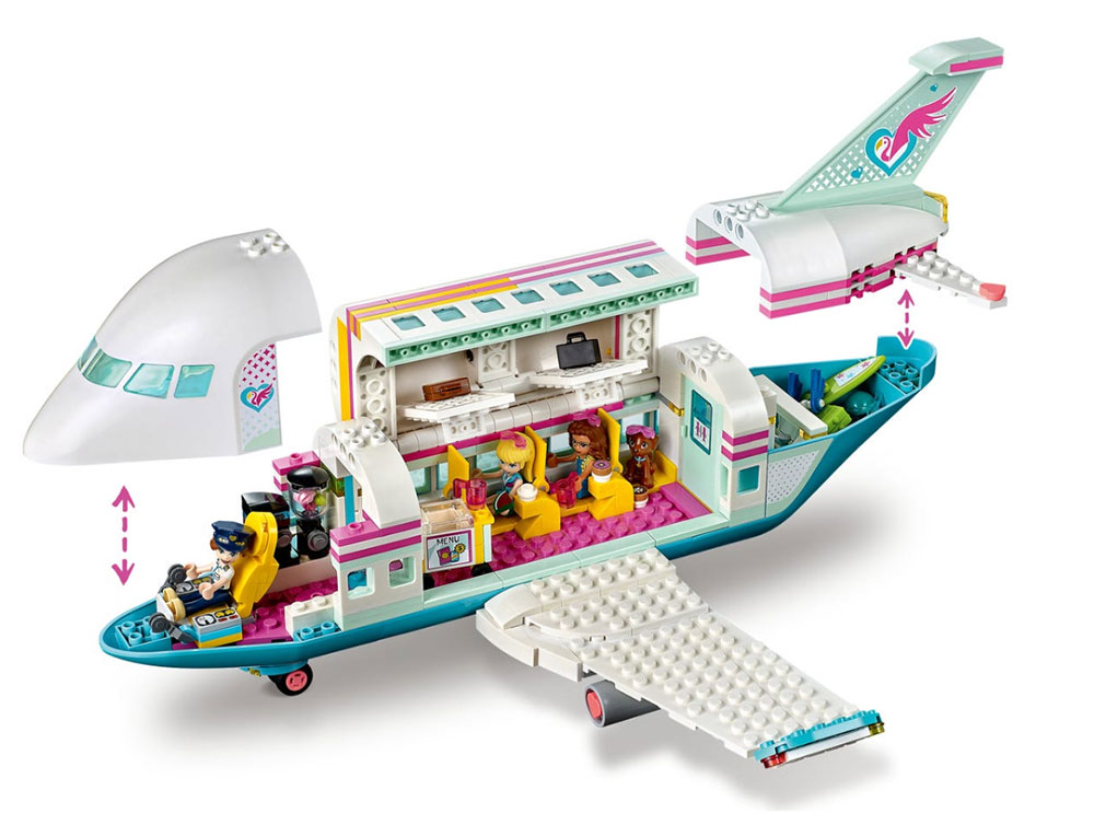 LEGO® FRIENDS Kocke Avion Hartlejk Sitija 41429 - pogled 4