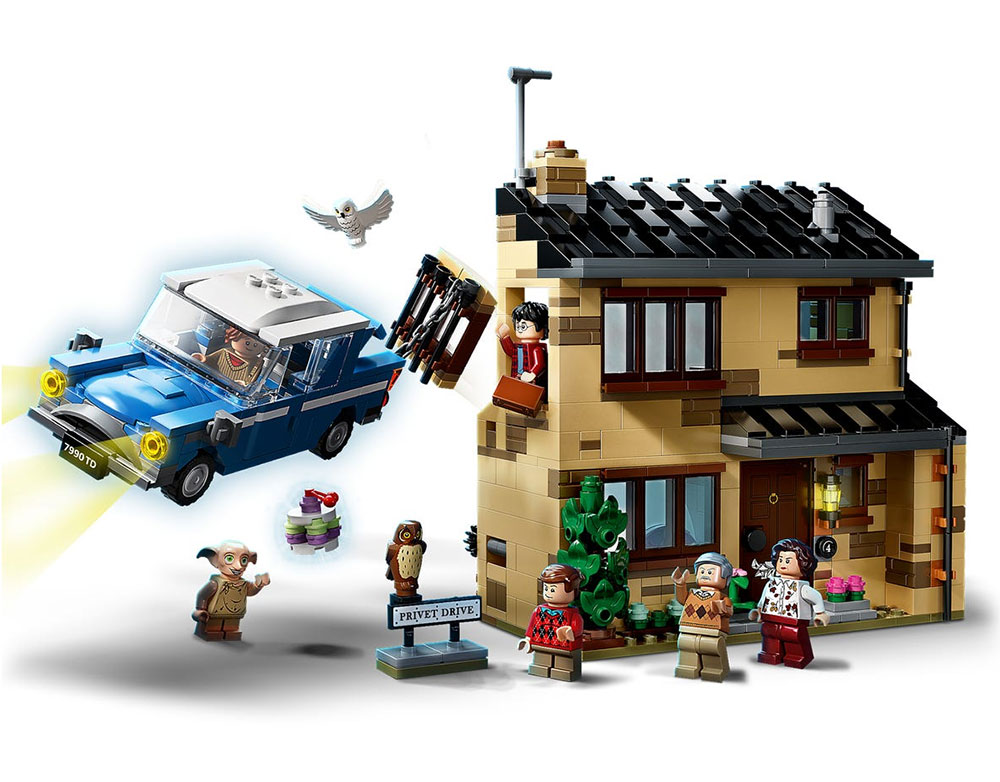 LEGO® Kocke Harry Potter - Šimširova ulica br.4 75968 - pogled 4