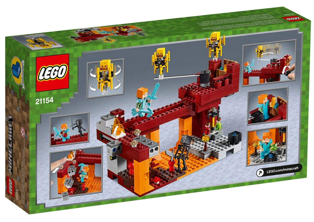 LEGO® Kocke Minecraft Plameni most 21154 - pogled 4