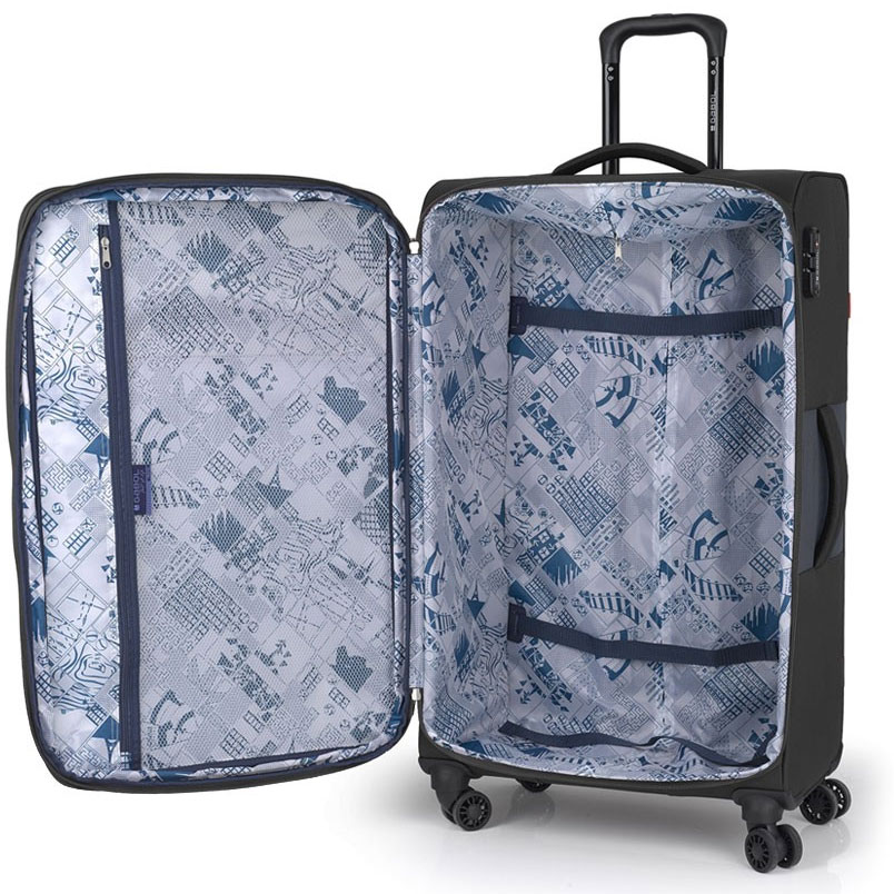 Veliki putni EVA kofer sa 4 točka Gabol Nordic 118547-01 - pogled 4