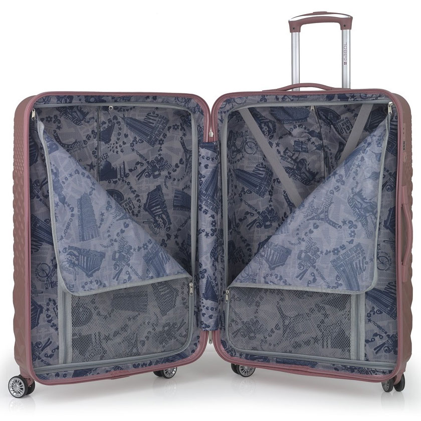 Veliki putni ABS kofer sa 4 točka Gabol Oporto 119047-19 - pogled 4