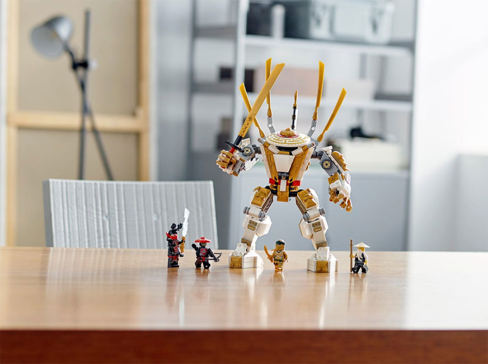 LEGO® Kocke NINJAGO - Golden Mech 71702 - pogled 4