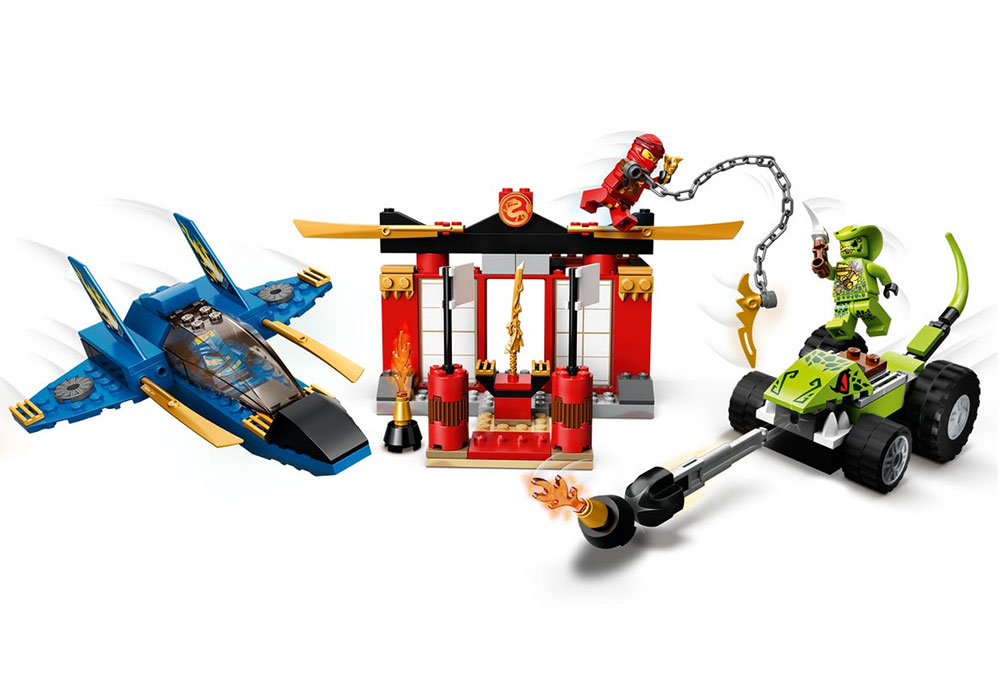 LEGO® Kocke NINJAGO - Borba olujnog borca 71703 - pogled 4