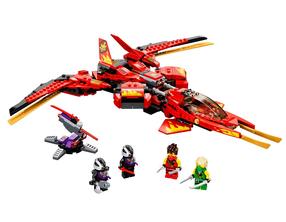 LEGO® Kocke NINJAGO - Kai Fighter 71704 - pogled 4