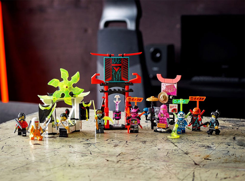 LEGO® Kocke NINJAGO - Gejmerski market 71708 - pogled 4