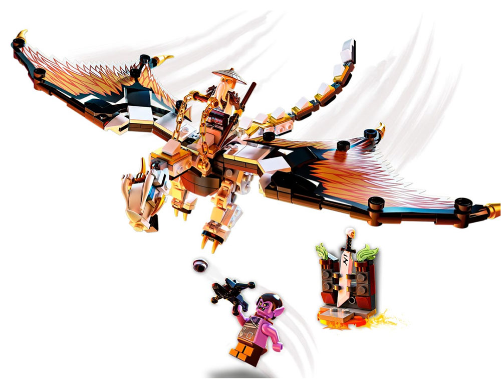 LEGO® Kocke NINJAGO Vuov borbeni zmaj 71718 - pogled 4
