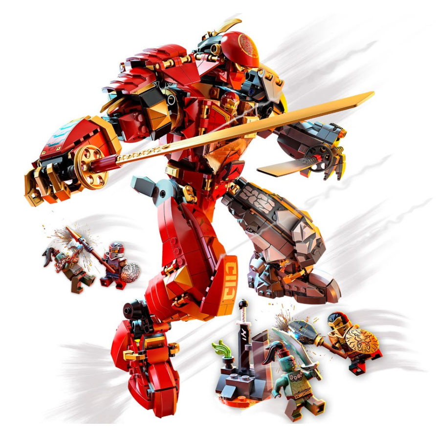 LEGO® Kocke NINJAGO Vatreno-kameni Meh 71720 - pogled 4