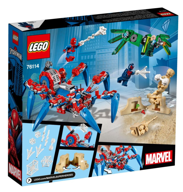 LEGO® Kocke Spajdermen - Spajder šunjač 76114 - pogled 4