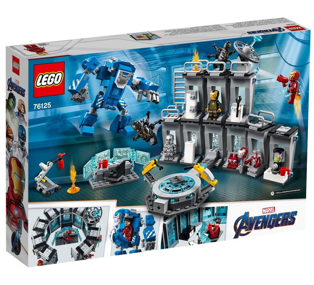LEGO® Kocke Avengers - Ajronmenov hol oklopa 76125 - pogled 4