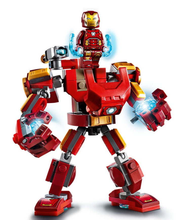 LEGO® Kocke Avengers - Iron Man Mech 76140 - pogled 4