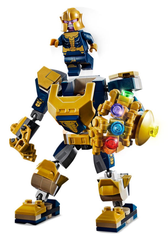 LEGO® Kocke Avengers - Thanos Mech 76141 - pogled 4