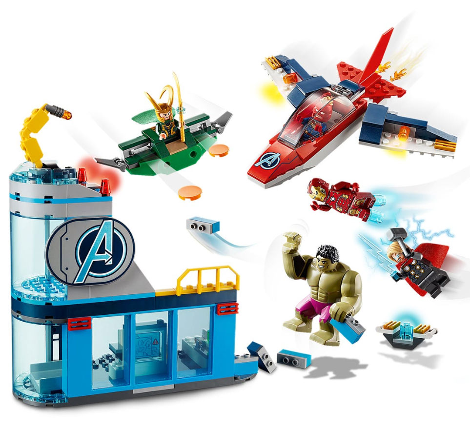 LEGO® Kocke Avengers - Lokijev gnev 76152 - pogled 4