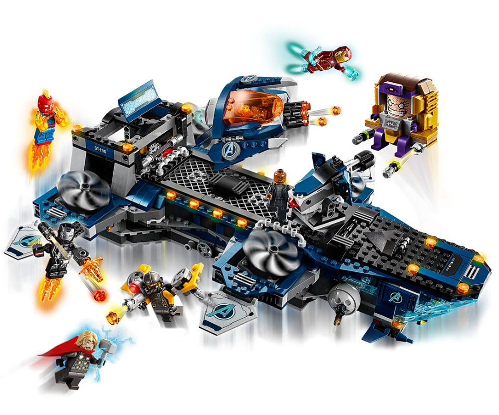 LEGO® Kocke Avengers Nosač heliodrom 76153 - pogled 4