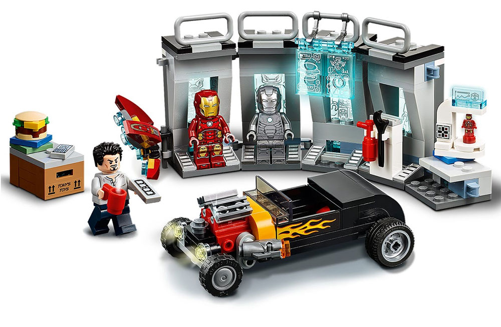 LEGO® Kocke Avengers - Ajronmenova oružarnica 76167 - pogled 4