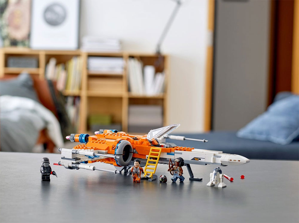 LEGO® Kocke STAR WARS™ - Po Dameronov X-Wing borac 75273 - pogled 4