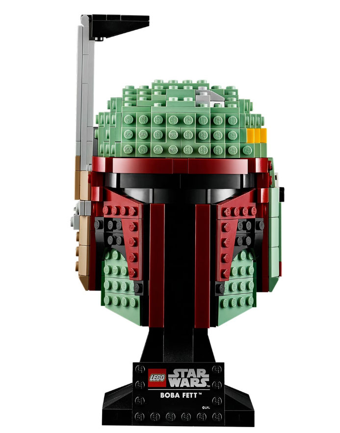 LEGO® Kocke STAR WARS™ - Boba Fet Kaciga 75277 - pogled 4