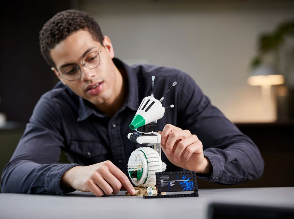 LEGO® Kocke STAR WARS™ - D-O Droid 75278 - pogled 4