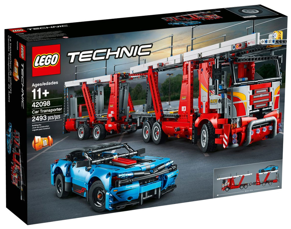 LEGO® Kocke Technic Šleper za transport automobila 42098 - pogled 4